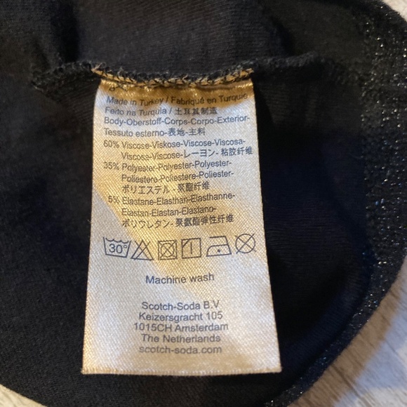 Sparkly Black Scotch & Soda Sweater - Picture 5 of 5